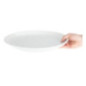 Assiettes creuses ovales Olympia 365 x 235mm (Lot de 2)