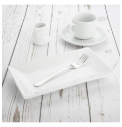 Plat rectangulaire de service 250 x 150mm Olympia (Lot de 4)