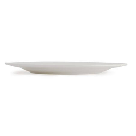 Assiettes rondes à bord large Olympia Lumina 270mm (Lot de 4)