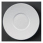 Soucoupes élégantes Olympia Whiteware 148mm (Lot de 12)