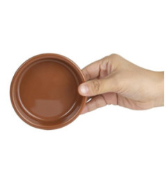 Petit plat méditerranéen rustique Olympia (Lot de 6)
