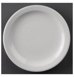 Assiettes à bord étroit Olympia Athena 205mm (Lot de 12)