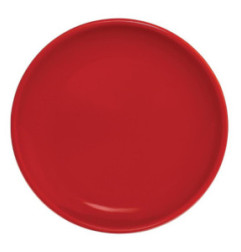 Assiette plate rouge Olympia Café 205mm
