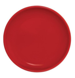 Assiette plate rouge Olympia Café 205mm (Lot de 12)