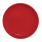 Assiette plate rouge Olympia Café 205mm (Lot de 12)