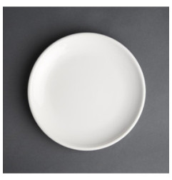 Assiette plate blanche Olympia Café 205mm (Lot de 12)