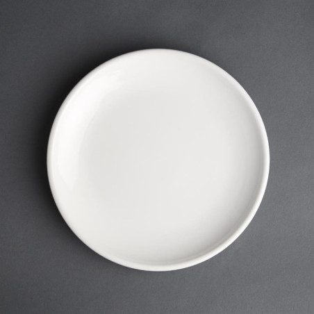 Assiette plate blanche Olympia Café 205mm