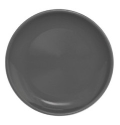 Assiette plate grise Olympia Café 205mm (Lot de 12)