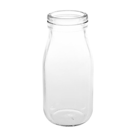 Mini bouteilles de lait en verre Olympia 200ml (lot de 12)