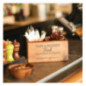 Rangement de table en acacia avec ardoise T&G Woodware Food Glorious Food