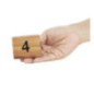 Numéros de table en bois Olympia 1 à 10