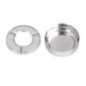 Cendrier inox antivent Olympia 90mm (lot de 6)