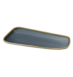 Plat couleur océan Kiln Olympia 295mm