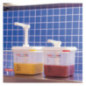 Lot de 2 distributeurs de sauce Araven GN 1/6 transparents 2.6L