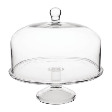 Cloche à gâteau en verre Olympia 