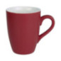 Mug pastel mat en porcelaine Olympia rouge 320ml 