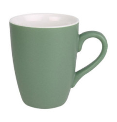 Mug pastel mat en porcelaine Olympia vert 320ml 