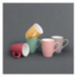 Mug pastel mat en porcelaine Olympia vert 320ml 