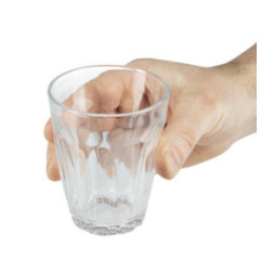 Gobelets en verre trempé Olympia 230ml (lot de 12)