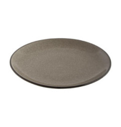 Assiettes plates rondes Olympia Mineral 280mm