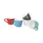 Mugs Aroma Olympia gris 230 ml (lot de 6)