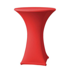 Housse de table extensible Samba rouge D1