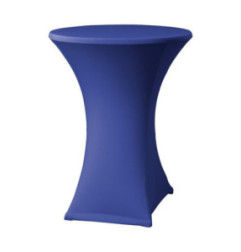 Housse de table extensible Samba bleue D2