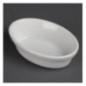 Plats à gratin ovales blancs Olympia 145 x 104mm (Lot de 6)