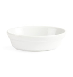 Plats à gratin ovales blancs Olympia 145 x 104mm (Lot de 6)