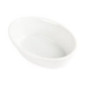 Plats à gratin ovales blancs Olympia 145 x 104mm (Lot de 6)