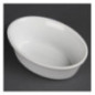 Plats à gratin ovales blancs Olympia 161 x 116mm (Lot de 6)