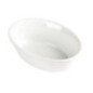 Plats à gratin ovales blancs Olympia 161 x 116mm (Lot de 6)
