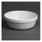 Plats à gratin ronds blancs Olympia 137mm (Lot de 6)