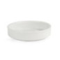 Plats empilables en porcelaine blanche Olympia 102mm (Lot de 6)