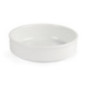 Plats empilables en porcelaine blanche Olympia 134mm (Lot de 6)