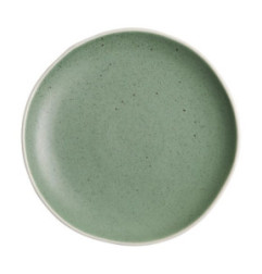 Assiettes plates verte Chia Olympia 20,5 cm (x6)