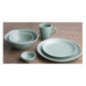 Assiettes plates verte Chia Olympia 20,5 cm (x6)