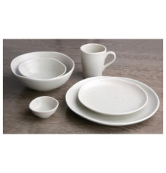 Assiettes plates sable Chia Olympia 20,5 cm (x6)