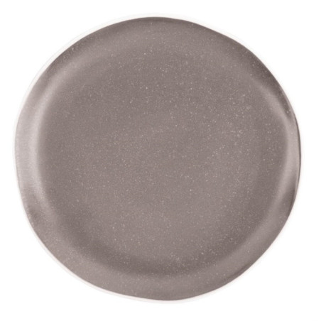 Assiettes plates grises Chia Olympia 20,5 cm (x6)