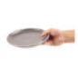Assiettes plates grises Chia Olympia 20,5 cm (x6)