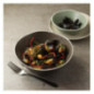 Saladiers gris Chia Olympia 21 cm (x6)