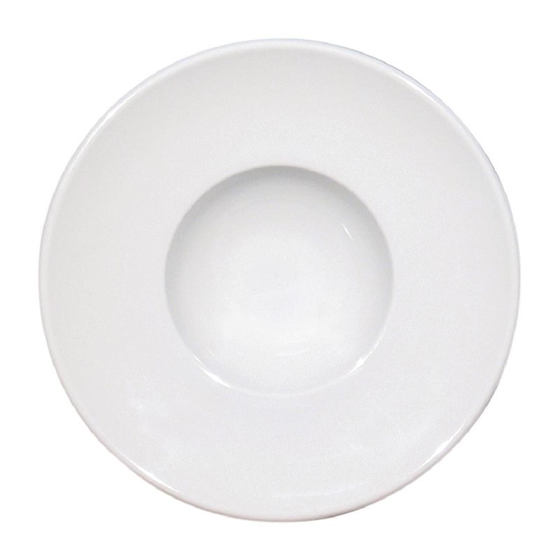 Assiettes creuses bord large Saturnia Napoli 230mm (lot de 12)