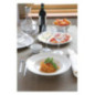 Assiettes creuses bord large Saturnia Napoli 230mm (lot de 12)