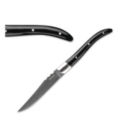 Couteaux à steak ACR noir Comas 22,5 cm (x6)