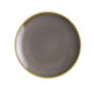Assiettes plates rondes grises Kiln Olympia 178mm lot de 6 