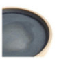 Assiettes plates bord droit granit bleu Olympia Canvas 18 cm  (Lot de 6)
