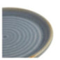 Assiettes plates granit bleu Olympia Canvas 18 cm  (Lot de 6)