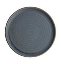Assiettes plates granit bleu Olympia Canvas 26,5 cm  (Lot de 6)