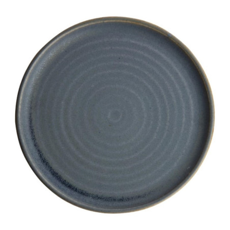 Assiettes plates granit bleu Olympia Canvas 26,5 cm  (Lot de 6)