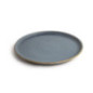 Assiettes plates granit bleu Olympia Canvas 26,5 cm  (Lot de 6)